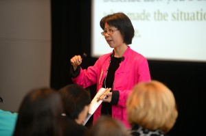 speaking, with chime in hand