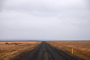 desolate road